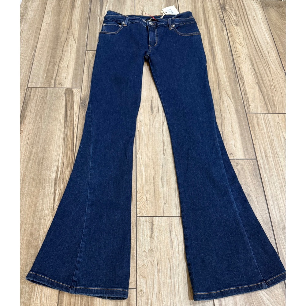 NWT Ser.o.ya Trisha Mid Rise Flare Pant Jeans Sz 27 $278 - Picture 9 of 13